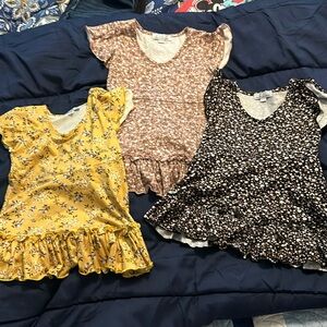 Set of 3 Baileys blossoms toddler girl dresses size 18-24 months